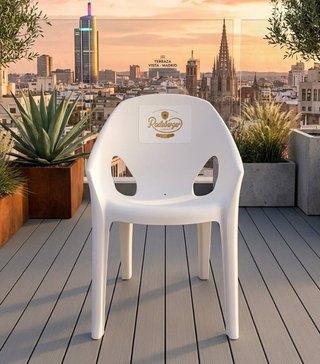 SILLA DE TERRAZA DE PLÁSTICO RADEBERGER