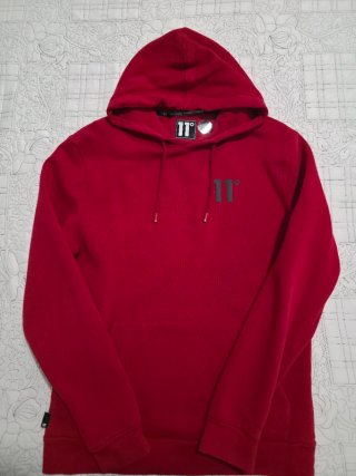Sudadera 11° Degrees con Capucha Roja