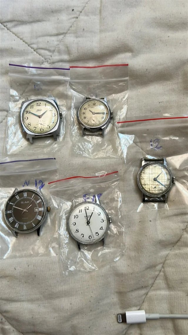 Lote de relojes para Nando