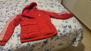 Cazadora Acolchada Adidas Roja