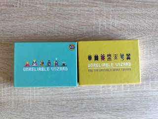 Unreliable Wizard + Expansión, juego de mesa