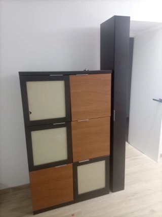 Mueble Salón y Estantería Zapatero y cd