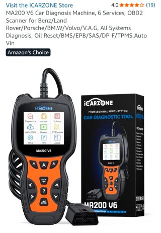 Scanner Diagnostico iCarzone MA200 V6