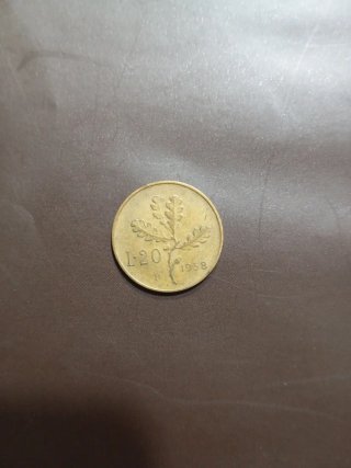 Moneta 20 Lire Italiane 1958