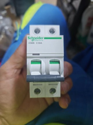 Interruptor Magnetotérmico Schneider iC60N C50A