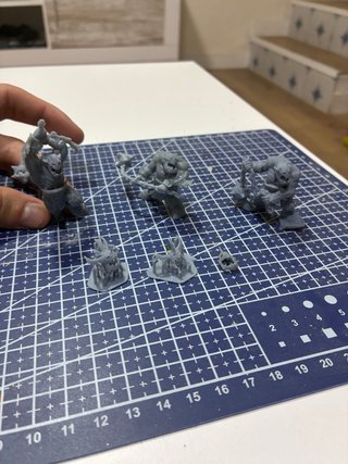 3 Orcos Destrozones (Miniaturas)