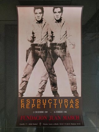Cartel exposición Andy Warhol