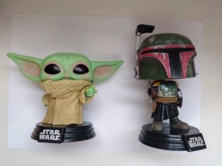 Lote 2 Figuras Funko Pop Star Wars