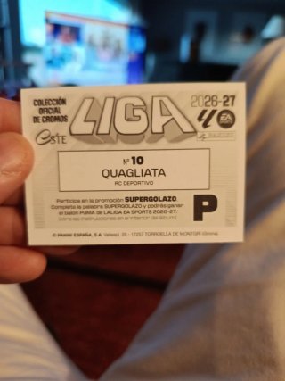 Cromo Liga 2026-27