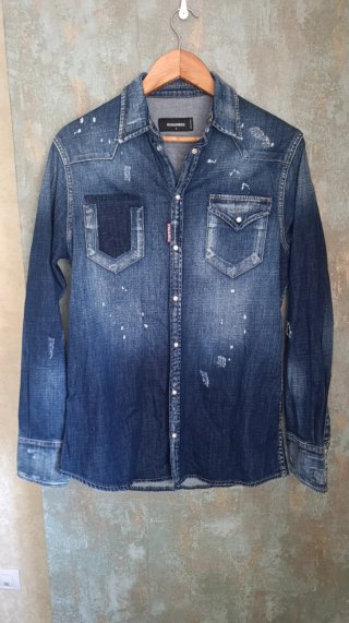 Camisa Vaquera Dsquared2 Talla L