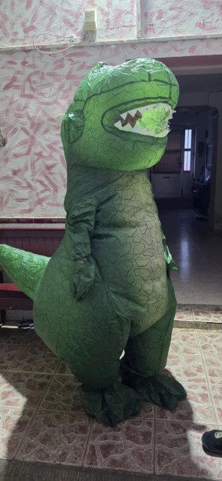 Disfraz de Dinosaurio T-Rex Inflable