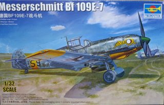 Maqueta Trumpeter Messerschmitt Bf 109E-7 1/32