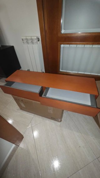 Mueble recibidor con cajones
