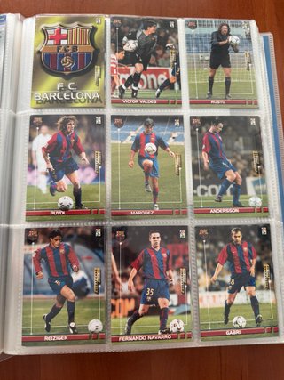 Colección Megafichas FC Barcelona 2003/04