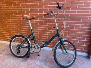 Bicicleta Plegable Capri VITA 7V Verde