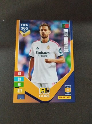 Cromo Panini FIFA 365 Bernardo Silva