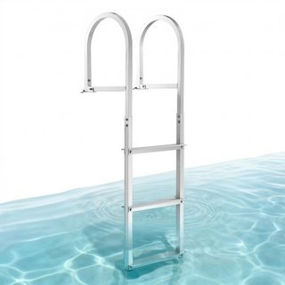 Escalera de muelle, desmontable de 3 escalones, ca