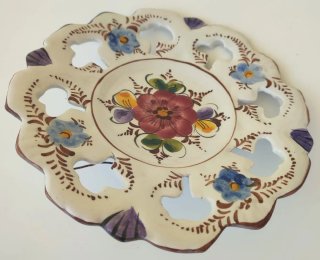 Plato Decorativo de Cerámica