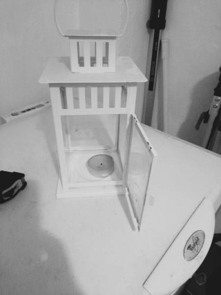Lámpara Farol Blanca