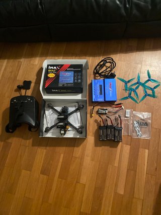 Kit Dron FPV con Gafas y Cargador iMAX