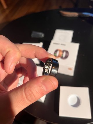 Smart Ring COLMI R02 Grigio Scuro Taglia 10