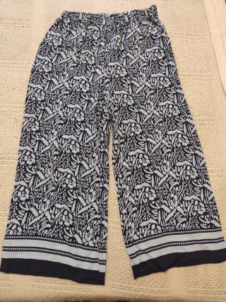 Pantalón Ancho Estampado