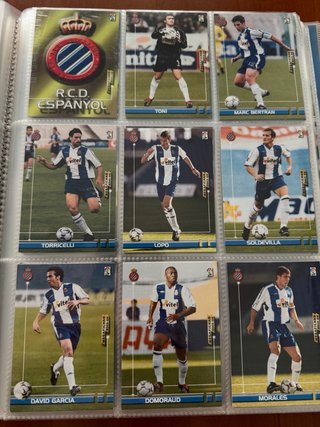 Colección Mega Fichas 2003/04 RCD Espanyol