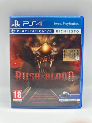 Until Dawn: Rush of Blood PS VR PAL PS4