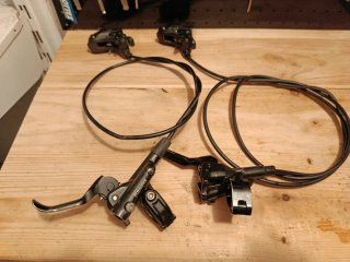 Frenos Shimano M6100/M6120 4 Pistones