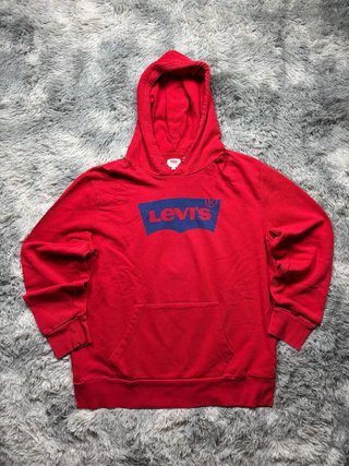 Sudadera Levi's Roja con Capucha