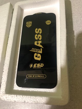 Protettore schermo SuperX per iPhone 15 Pro