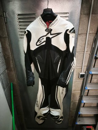 Mono de Moto Alpinestars Cuero 1 Pieza Talla 54