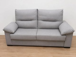 Sofá Cama Gris para salón, grande y muy cómodo