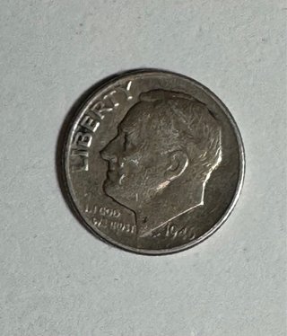 Moneda 1 Dime USA 1946 de Plata