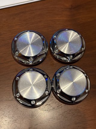 Set Tapas Centrales Hexagonales para Llantas 67 mm