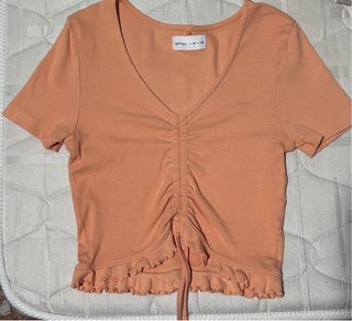 Crop Top Lefties Salmón Talla M