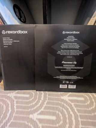 2 Vinilos de Control Rekordbox Pioneer DJ