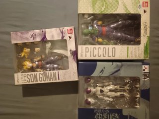 Set 3 Figuras Dragon Ball S.H.Figuarts