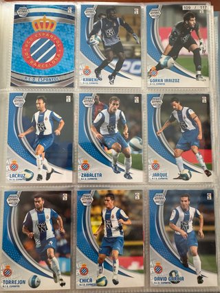 Colección Megacracks 2007/08 RCD Espanyol