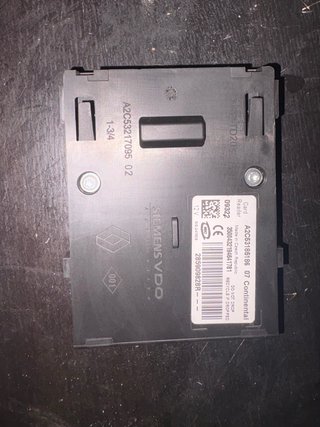 Lector de tarjeta Renault
