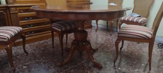 Mesa de Comedor Extensible de Madera