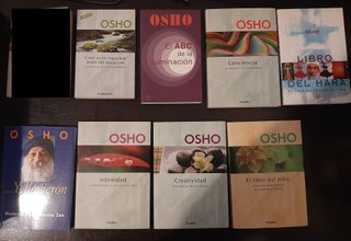 Lote libros de Osho con defectos