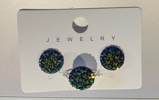 Set de Pendientes y Anillo Ajustable