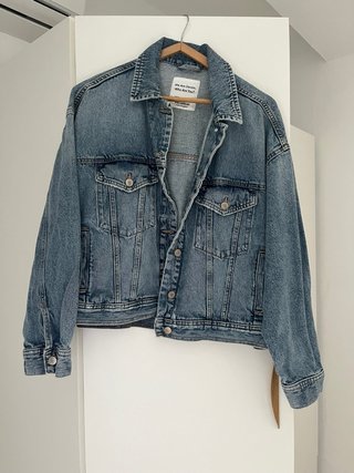 Chaqueta Vaquera Pull&Bear Azul Talla M
