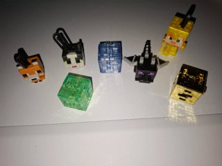 Set de 6 Figuras Minecraft