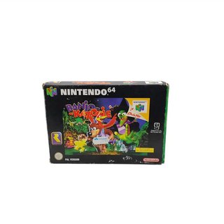 VIDEOJUEGO N64 BANJO KAZOOIE + MANUALE E SCATOLA
