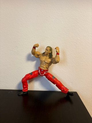 Figura WWE Shawn Michaels HBK Edición Roja