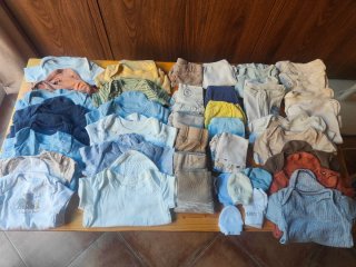 Lote 36 prendas bebé 0-3 meses