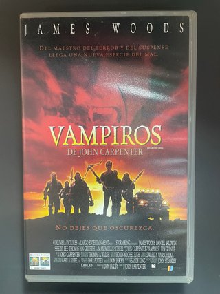 Cinta VHS Vampiros (John Carpenter)