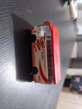 Autobús miniatura Alsa Real Sporting de Gijón